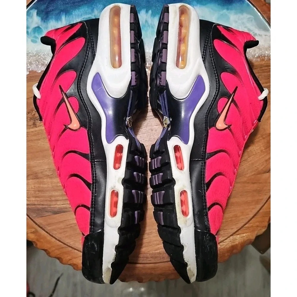 Nike Air Max Plus TN DJ5138-600‎ Red Black Purple Mens Size 10